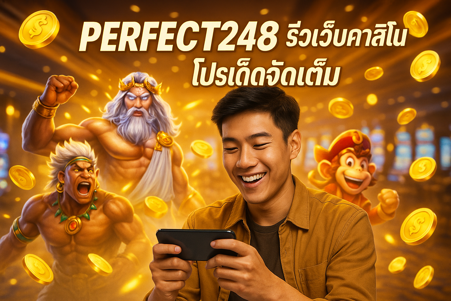 PERFECT248 รีวิวเว็บคาสิโน โปรเด็ดจัดเต็ม