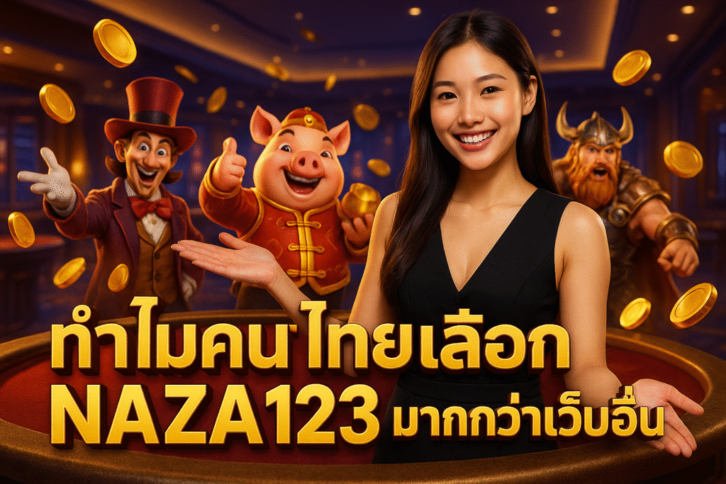 ทำไมคนไทยเลือก NAZA123 มากกว่าเว็บอื่น