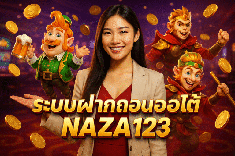 ระบบฝากถอนออโต้ NAZA123 เสถียรสุด