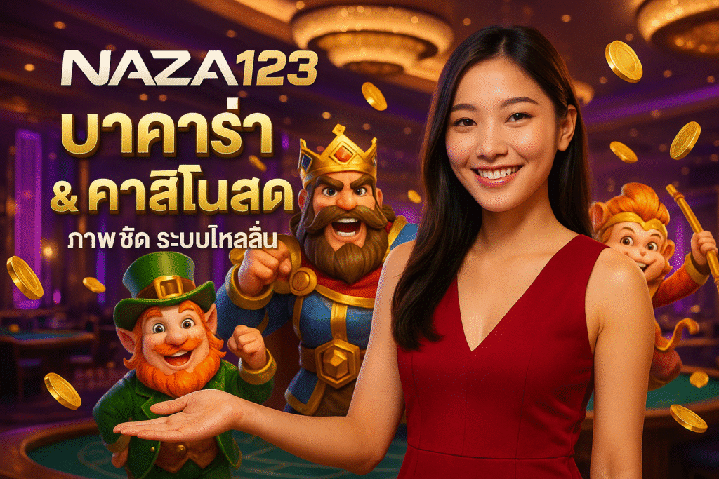 NAZA123 บาคาร่า & คาสิโนสด ภาพชัด ระบบไหลลื่น